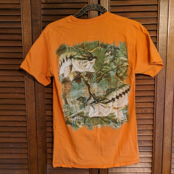 Other - Guy Harvey size small orange fishing shirt